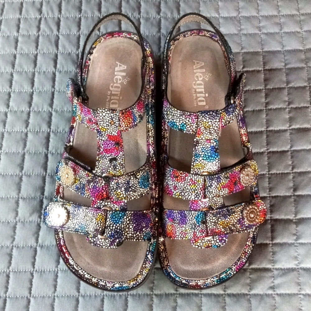 Alegria multicolored Kleo sandal 39
